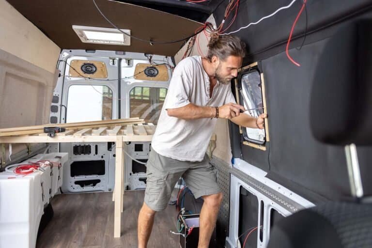 installing the best campervan layout