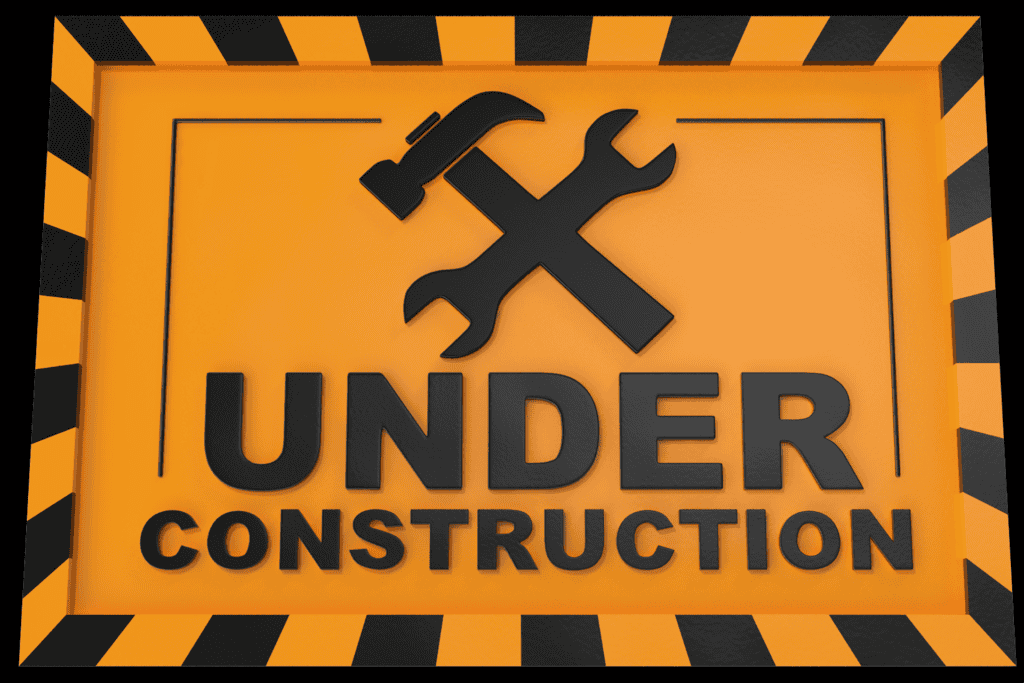 under construction